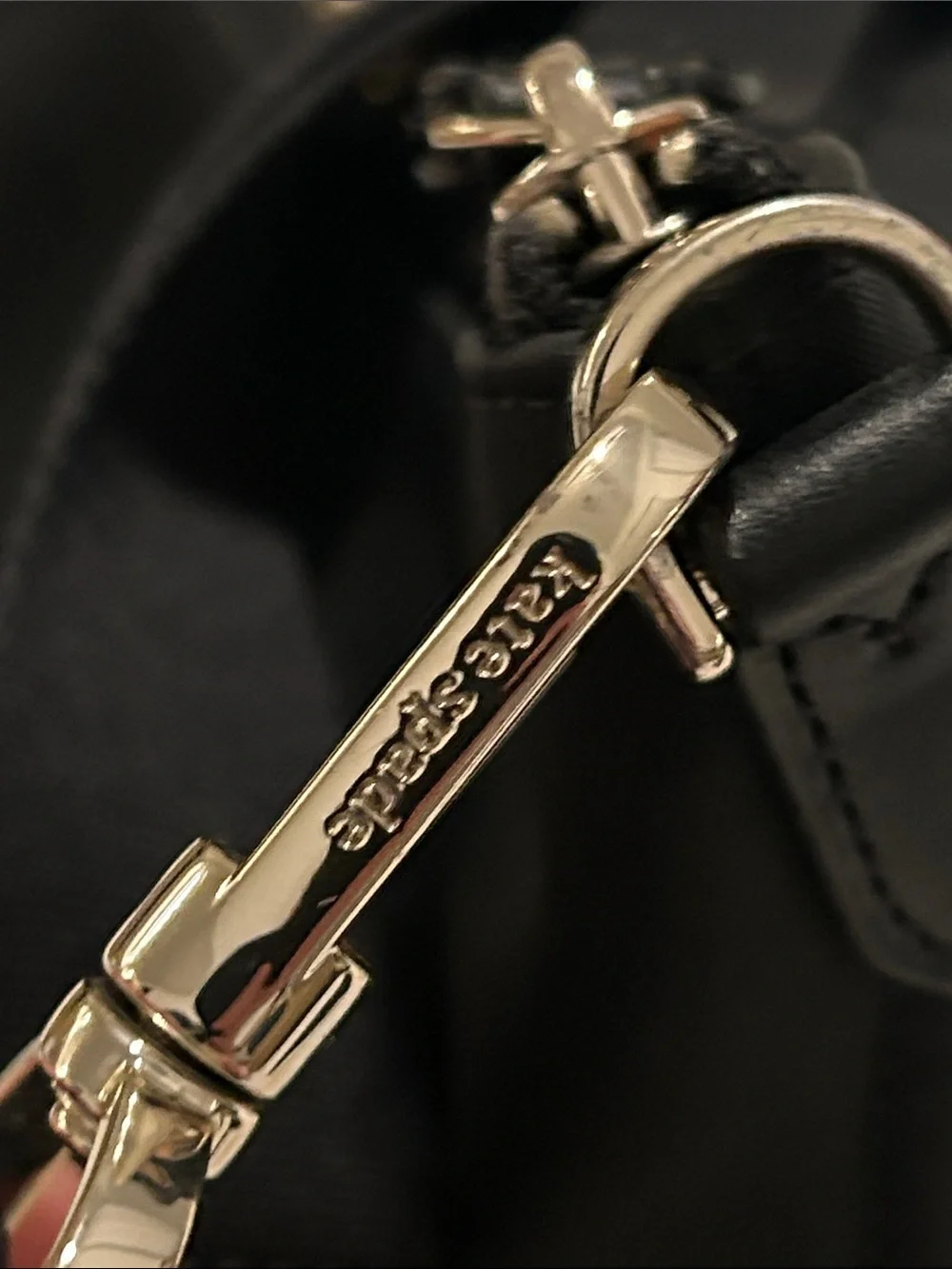 Kate Spade Black Chelsea Nylon Crossbody Bag